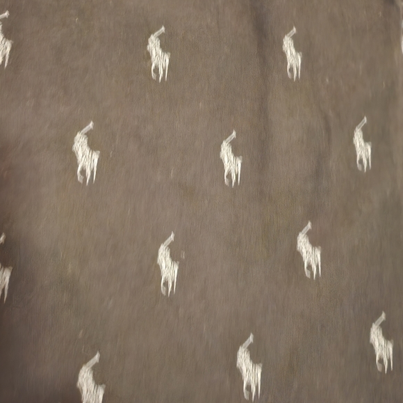 SOLD!!! $55 Mens Ralph Lauren Polo Signature Pony Pajama Pants Sz Med. - Picture 4 of 10